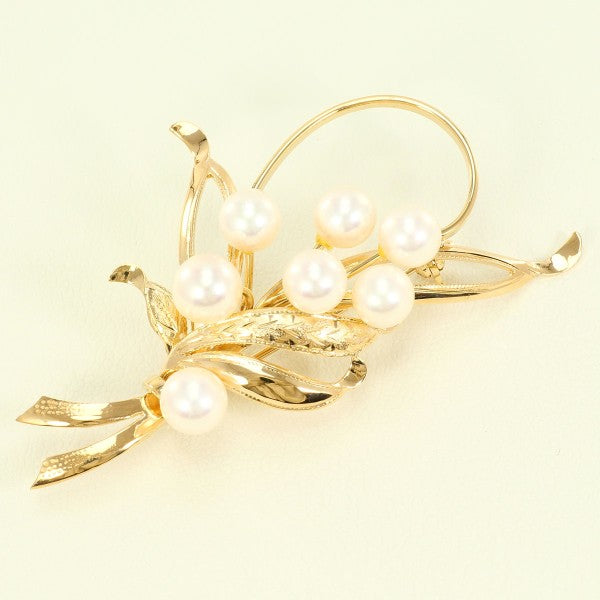 K14 アコヤ パール ブローチ