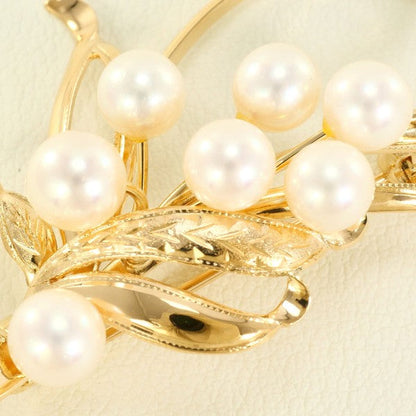 K14 アコヤ パール ブローチ