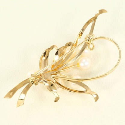 K14 アコヤ パール ブローチ