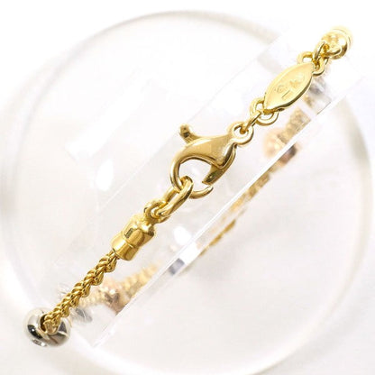 Au750 マルチカラー ゴールド ダイヤモンド ブレスレット