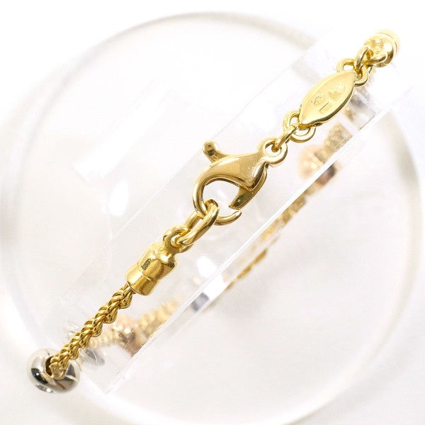 Au750 マルチカラー ゴールド ダイヤモンド ブレスレット