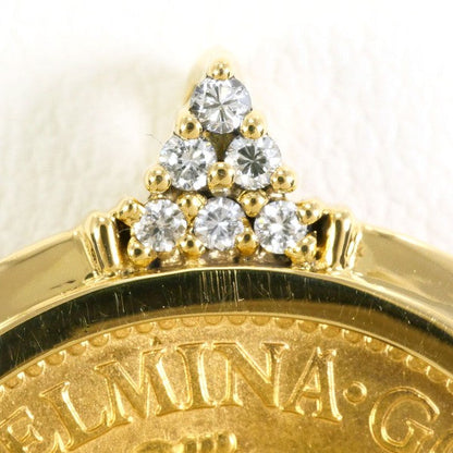 Wilhelmina ゴールド コイン Au900 Au750 ペンダント