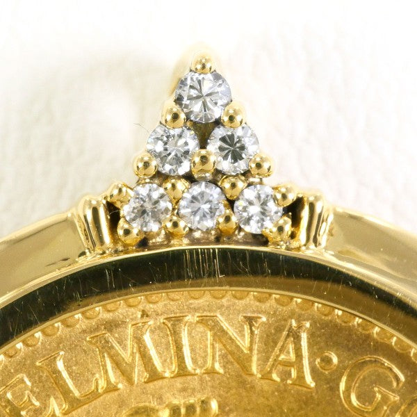 Wilhelmina ゴールド コイン Au900 Au750 ペンダント