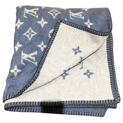 ルイ ヴィトン モノグラム ウール アンゴラ ブランケット