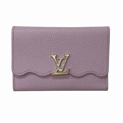 ルイヴィトン ポルトフォイユカプシーヌ コンパクト レザー財布