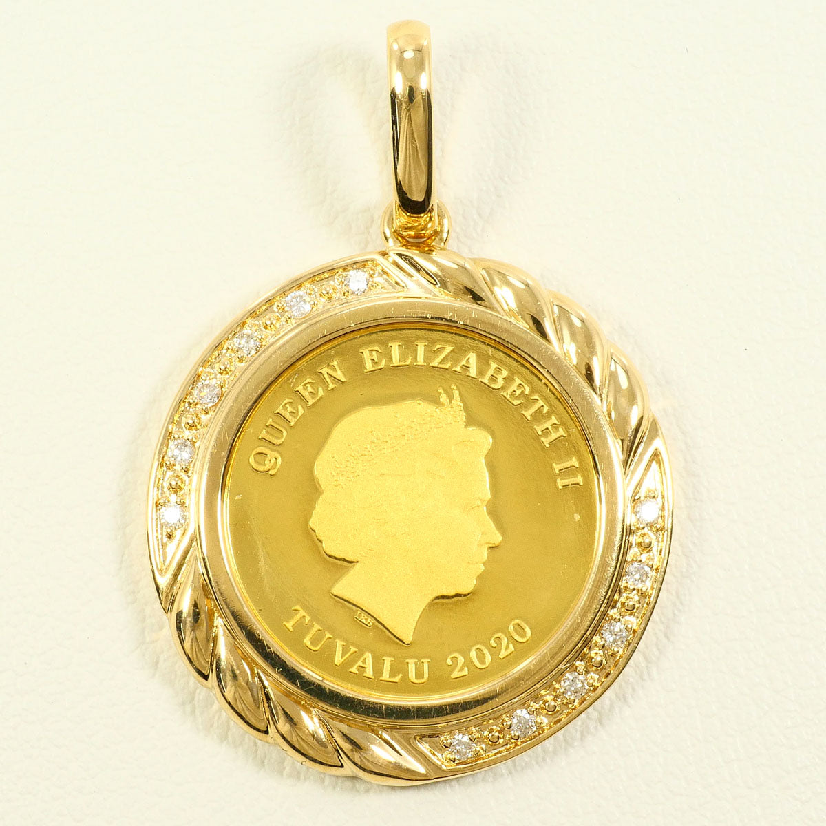 Manx Cat コイン Au999 Au750 ペンダント