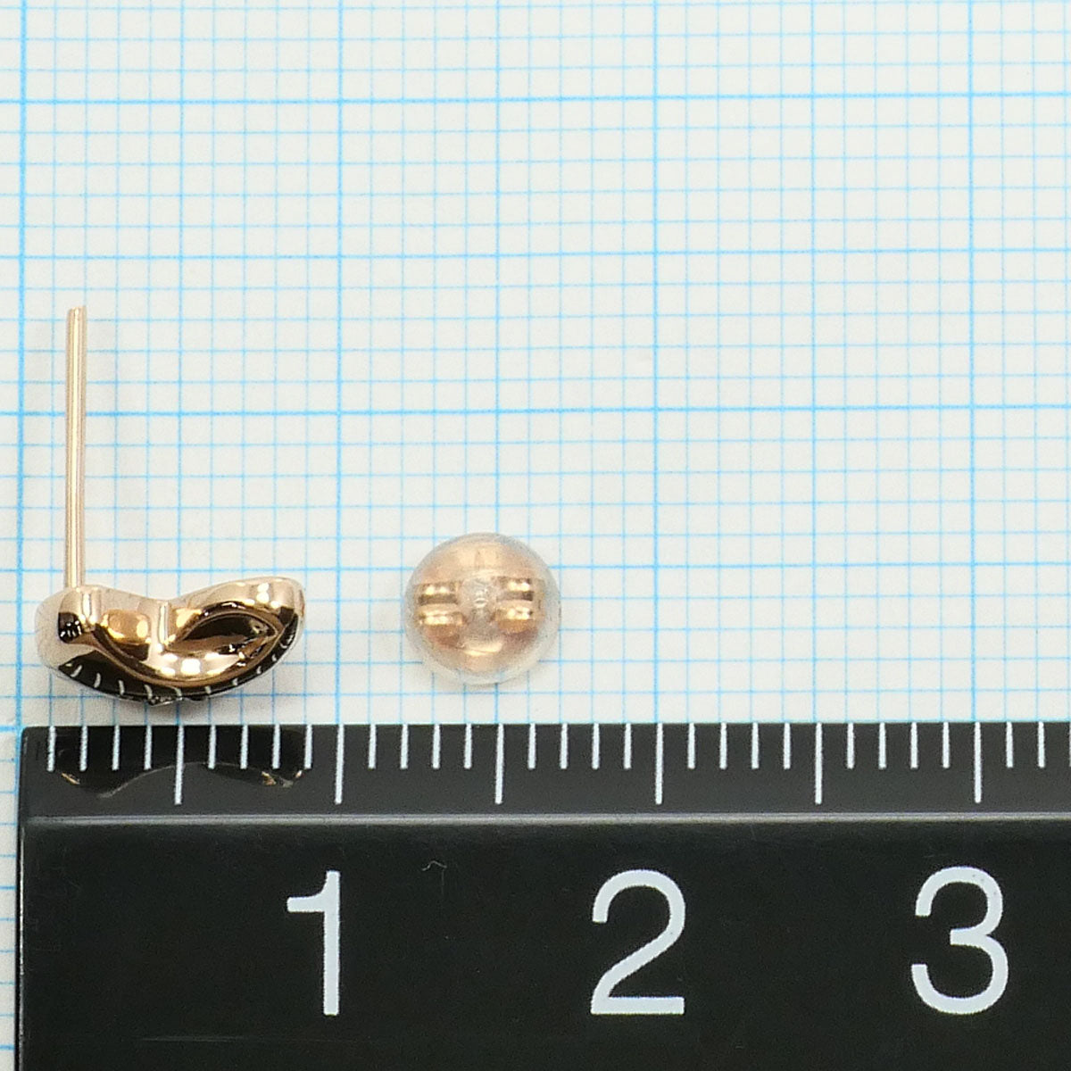 エステール K18PG ダイヤモンド ピアス