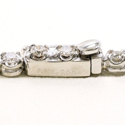 PT900 プラチナ ダイヤモンド ブレスレット