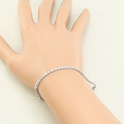 PT900 プラチナ ダイヤモンド ブレスレット