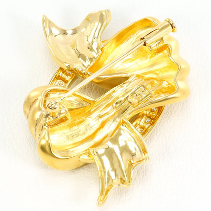 Au750 ダイヤモンド ブローチ