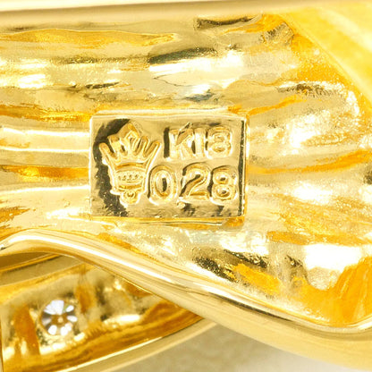 Au750 ダイヤモンド ブローチ