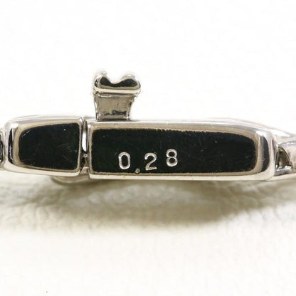 Au750 ホワイト ゴールド ダイヤモンド ブレスレット