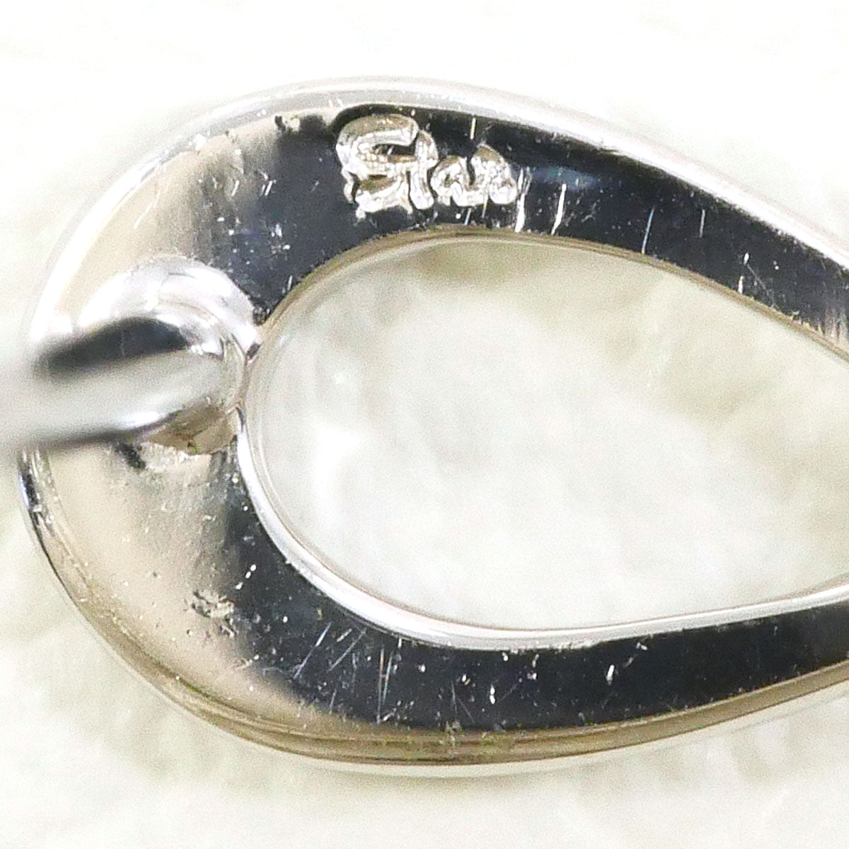 スター ジュエリー K18WG ピアス