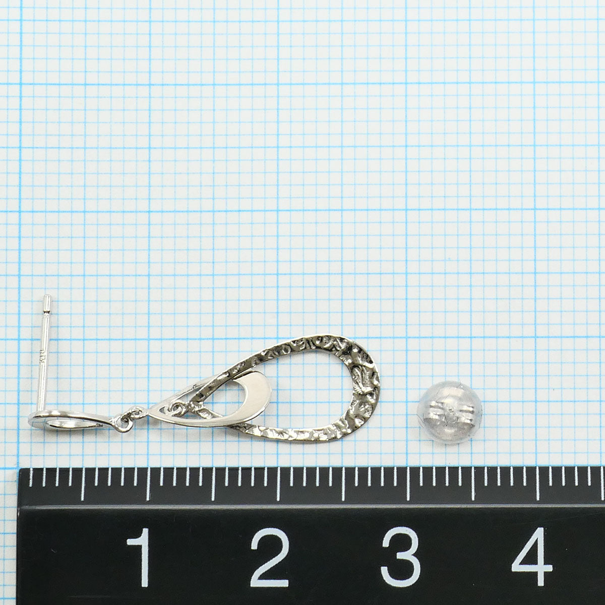 スター ジュエリー K18WG ピアス