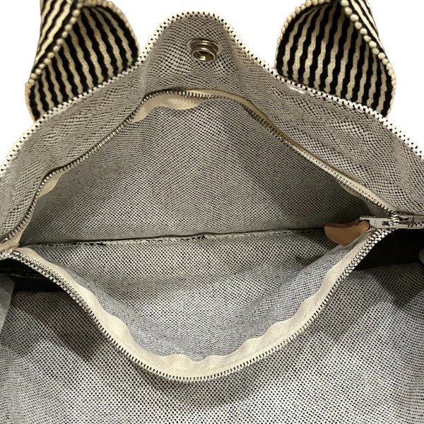 エルメス ニューフールトゥPM キャンバストートバッグ