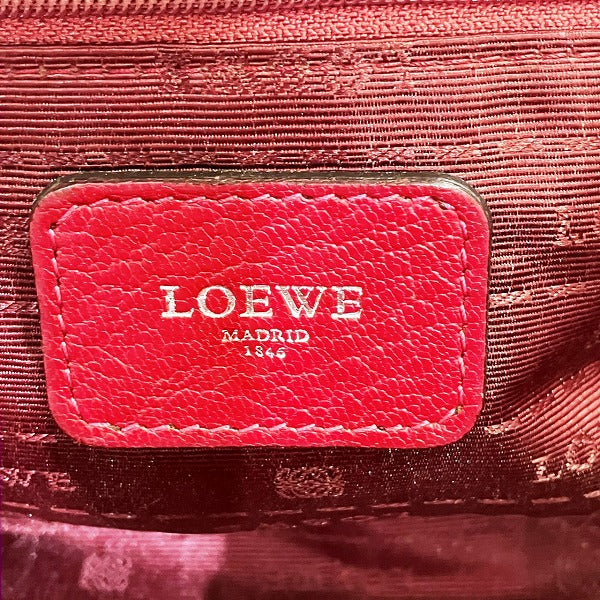 ロエベ アマソナ28 レザー ハンドバッグ