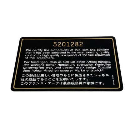 シャネル キャンバスレザーハンドバッグ