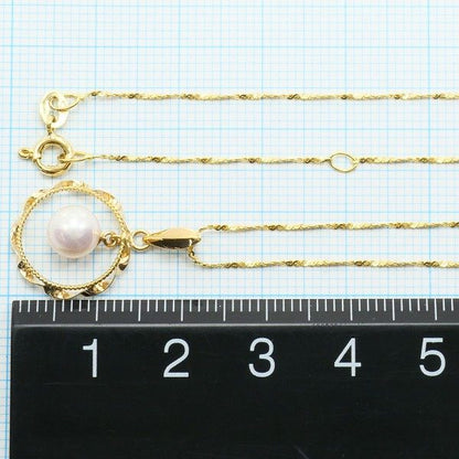 Au750 パールネックレス