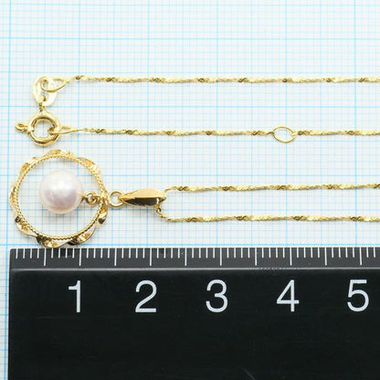 Au750 パールネックレス