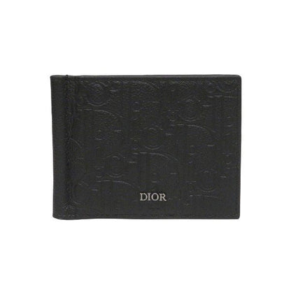 ディオール オブリーク ジャカード カーフスキン 二つ折り財布