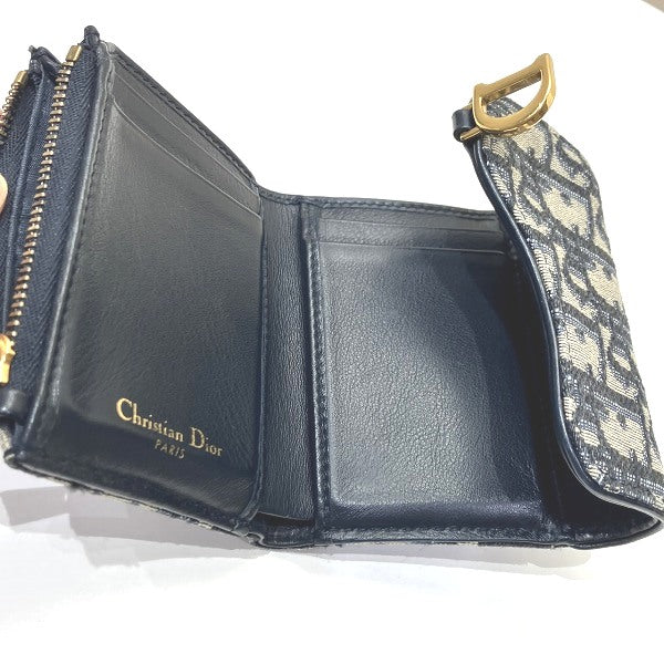 ディオール サドル トロッター キャンバス ウォレット