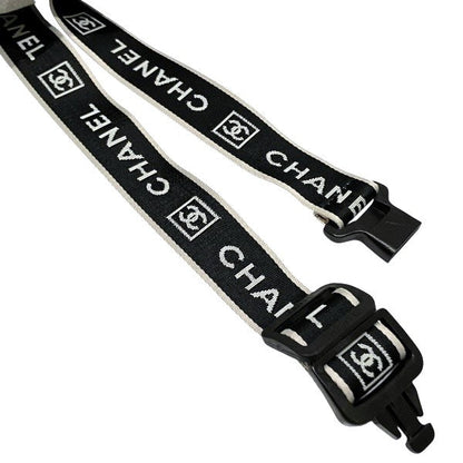 シャネル スポーツ ライン コットン ラバー ウエスト バッグ