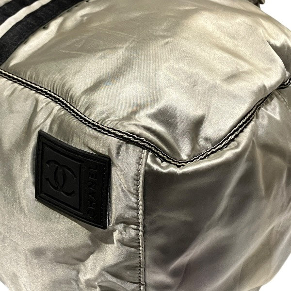 シャネル スポーツライン ナイロン ボストンバッグ