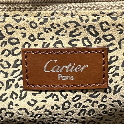 カルティエ パンテール レザートートバッグ