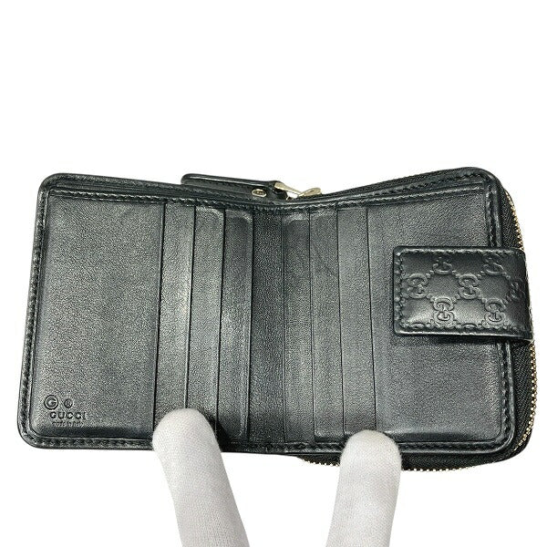グッチ マイクログッチッシマ レザー財布