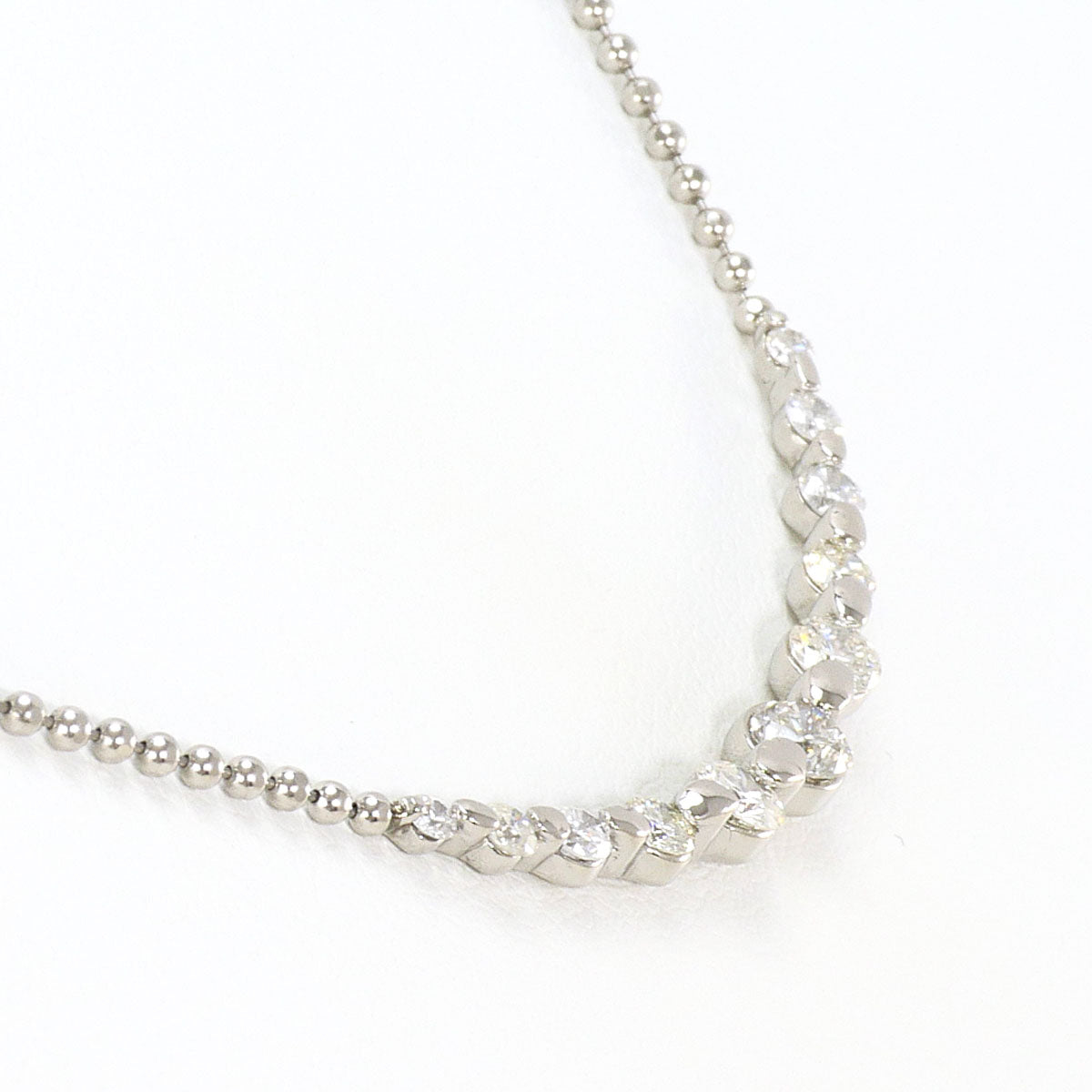 プラチナPT850ダイヤモンドネックレス