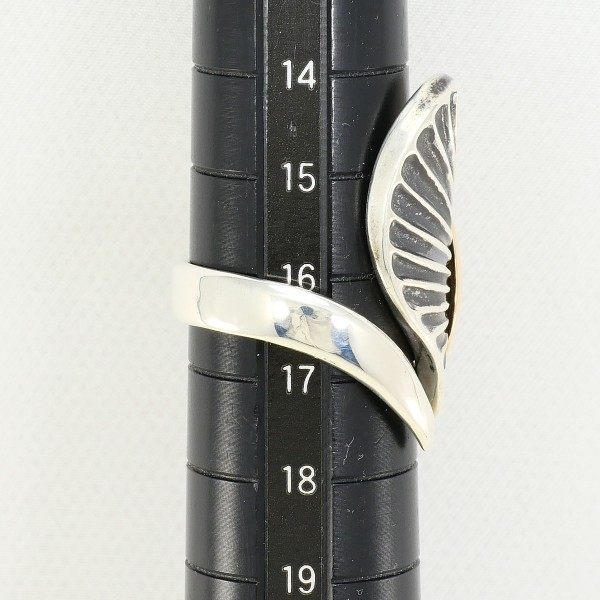 K10イエローゴールド 925シルバー リング