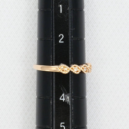 エステール K10ピンクゴールド ダイヤモンド リング