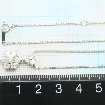 プラチナPT900 PT850 ダイヤモンド ネックレス