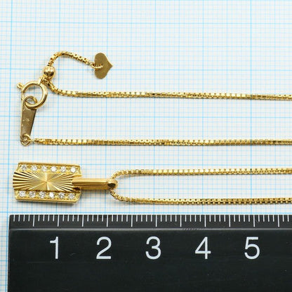 Au750 ダイヤモンドネックレス