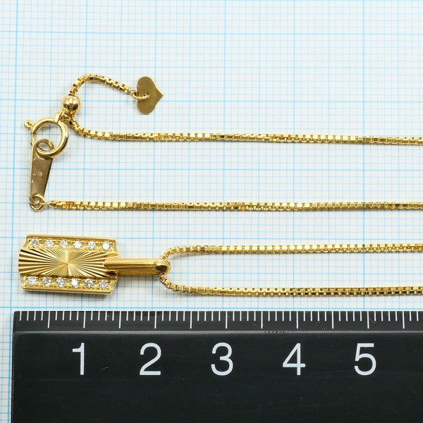 Au750 ダイヤモンドネックレス