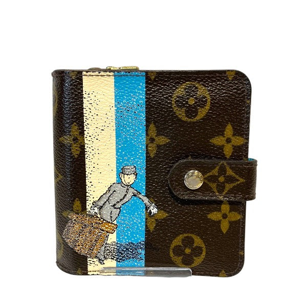 ルイヴィトン モノグラムグルーム 二つ折り財布