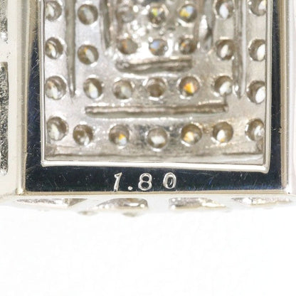 Au750ホワイトゴールドダイヤネックレス