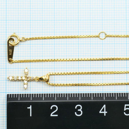Au750 ダイヤモンドネックレス