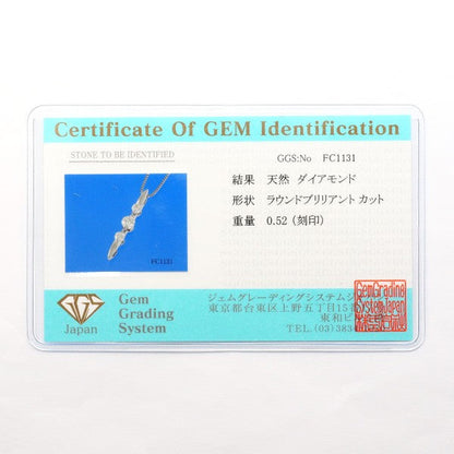 プラチナ PT900 PT850 ダイヤモンド ネックレス