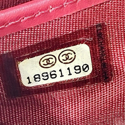 シャネル レザー長財布