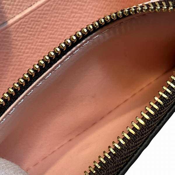 ルイヴィトン ポルトモネロザリ モノグラム レザー 財布