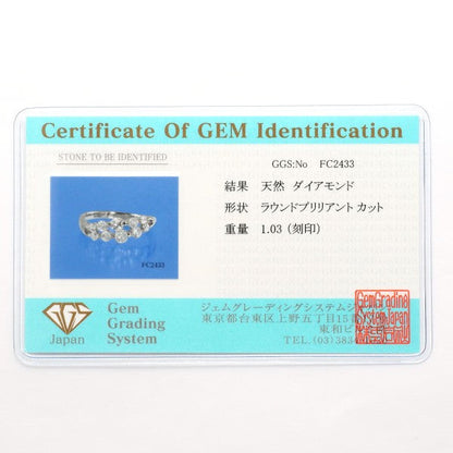 PT900 プラチナ ダイヤモンド リング
