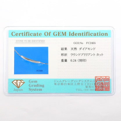 K9 K14ホワイトゴールド ダイヤモンドブレスレット