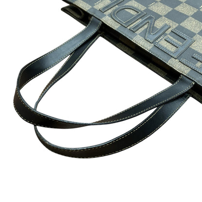 フェンディ PVC レザートートバッグ