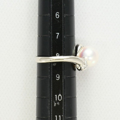 PT900プラチナパールダイヤリング