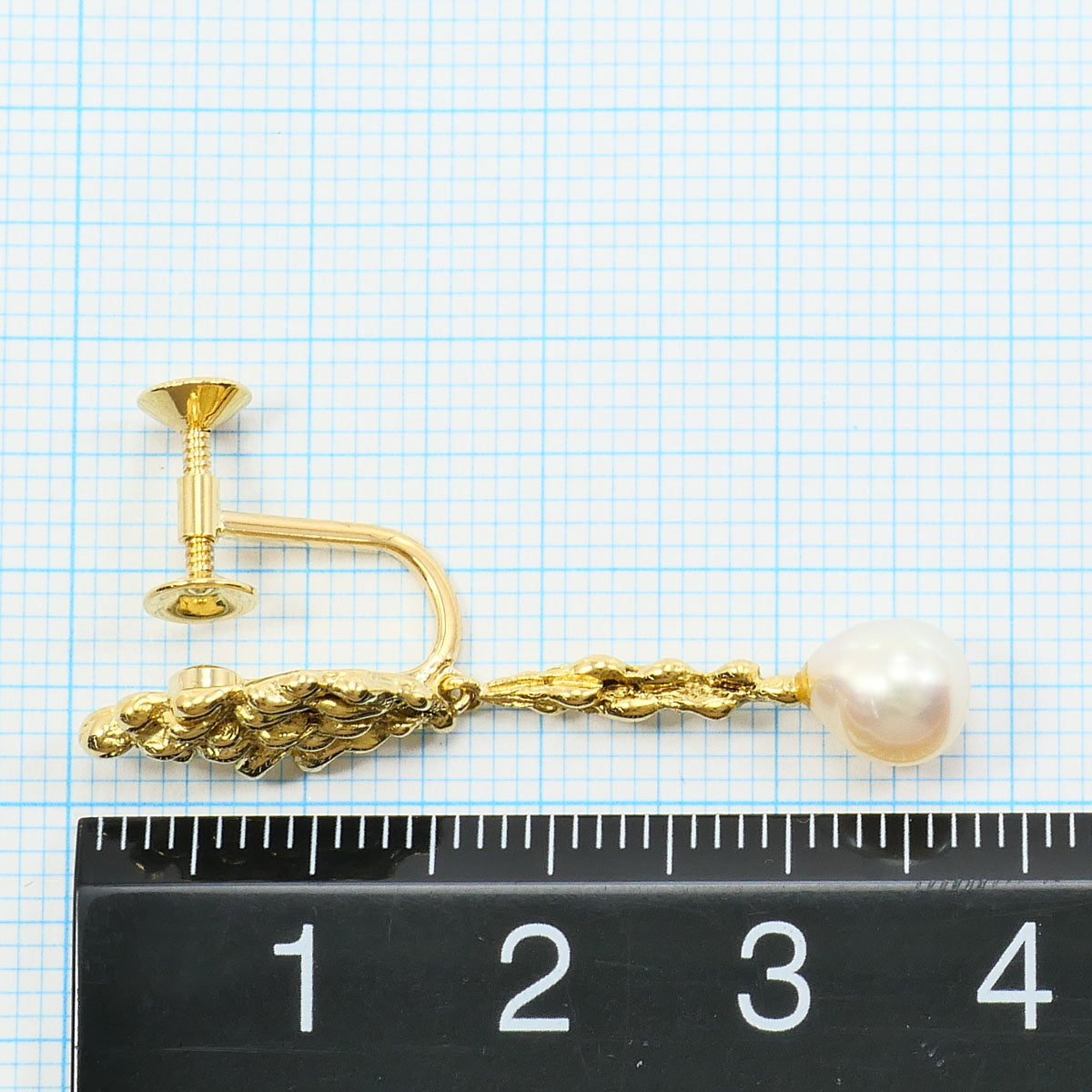 Au750 パールイヤリング