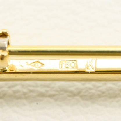 Au750 ダイヤモンドブローチ