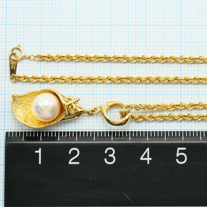 Au750アコヤ真珠ネックレス