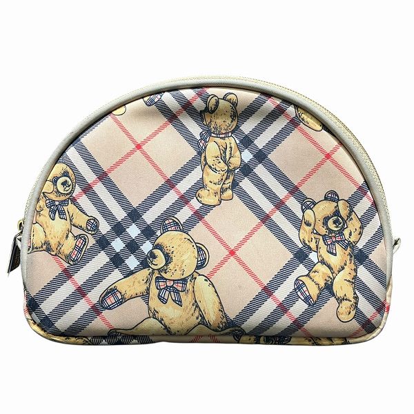 バーバリー ポリエステル コスメポーチ