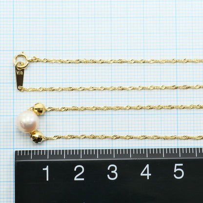 Au750パールネックレス